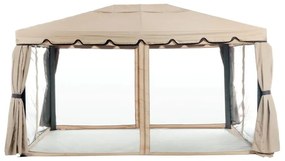 Telo di ricambio  in poliestere Lusso beige L 300 x L 400 cm