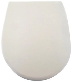 Copriwater Dinasty ovale universale in duroplast bianco