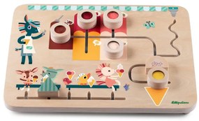Lilliputiens - Pannello in legno - Labirinto di gelato