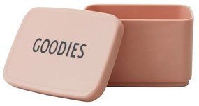 Scatola per snack rosa Goodies, 8,2 x 6,8 cm - Design Letters