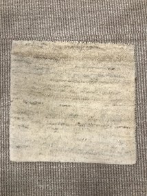 Gabbeh Tappeto persiano 40 x 40 Beige (Iran) Annodato A Mano