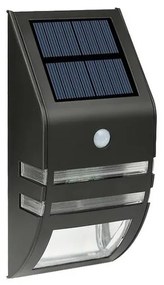 Lampada solare da parete LED con sensore LED/3,7V 500 mAh IP44 nero