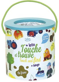 Vilac - Tocca e trova, gioco in legno - Fattoria