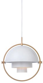 GUBI - Multi-Lite Lampada a Sospensione Ø36 Ottone/Bianco GUBI