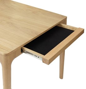 Tavolo da pranzo pieghevole in legno di quercia 90x200 cm Heart'n'Soul - UMAGE