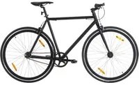 Bicicletta a Scatto Fisso Nera 700c 55 cm 92250