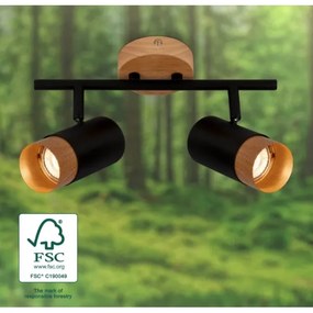 Briloner 2144025 - Faretto SPOT 2xGU10/9W/230V