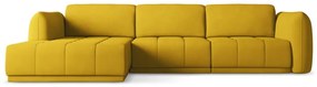 Divano angolare giallo (con penisola a sinistra) Hoku – Makamii