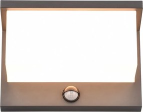 Applique da esterno con sensore di movimento (altezza 15 cm) Nestos - Trio