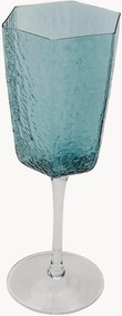 Set di 4 bicchieri da vino rosso fatti a mano Cascata