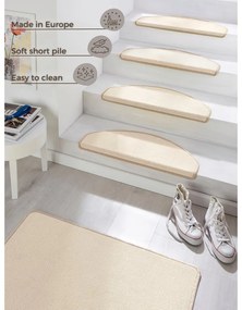 Set di 15 gradini per scale color crema, 23 x 65 cm Fancy - Hanse Home
