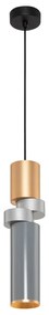 Lampadario Sospensione Moderno Palette Metallo Multicolore 1 Luce Gu10 40W