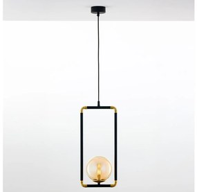 Jupiter 2024 - Lampadario a sospensione con filo ZAFRA 1xG9/10W/230V nero/oro/beige