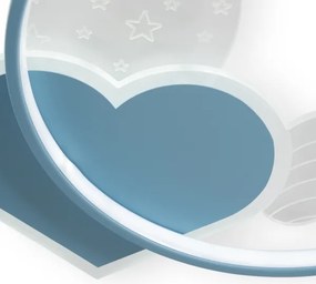 Brilagi - Plafoniera LED per bambini LOVE LED/48W/230V 3000/4500/6000K blu