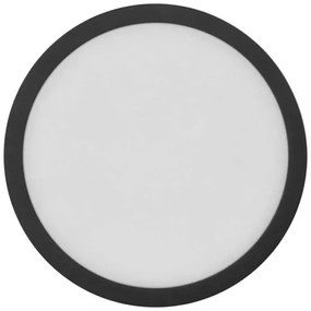 Plafoniera LED LED/12,5W/230V 3000/3500/4000K d. 17 cm nero