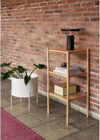 Lampada da tavolo dimmerabile a LED nera con paralume in metallo (altezza 28 cm) BringMe - Hübsch