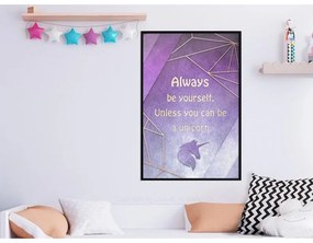 Poster Always Be Yourself