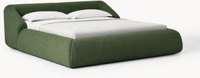 Letto imbottito in bouclé Sofia