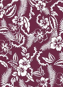 Jean Paul Gaultier Carta da parati Jamaique - Fuchsia