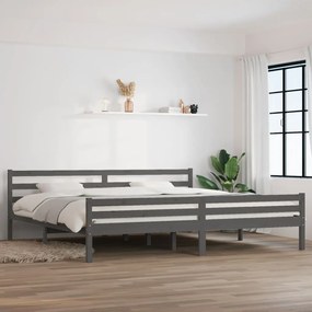 Giroletto Grigio İn Legno Massello 200x200 Cm /