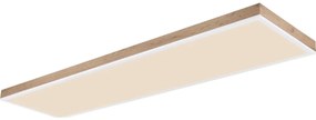 Globo 416080WWD5-CCT- Plafoniera LED dimmerabile DORO LED/36W/230V 2700-6500K + telecomando marrone