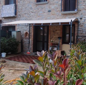 Pergola da Giardino in Ferro 4X3m Vorghini Chains Sabbia...