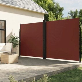 Tenda Da Sole Laterale Retrattile Marrone 220x1200 Cm /