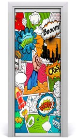 Sticker porta Fumetto 75x205 cm