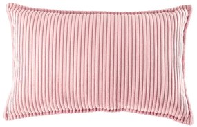 Cuscino per divano da bambini rosa con rivestimento in velluto a coste Bolster – Wigiwama