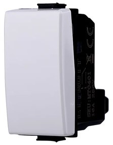 ETTROIT Invertitore 1P 16A Colore Bianco Compatibile Con Bticino Matix