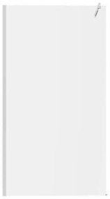 Walk-in alba L 120 x H 200 cm, vetro 6 mm cromo