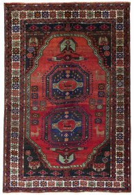 Hamedan Tappeto persiano 290 x 200 Rosso (Iran) Annodato A Mano