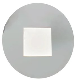 Plafoniera Contemporanea Pixart Metallo Grigio Perla Led 16W