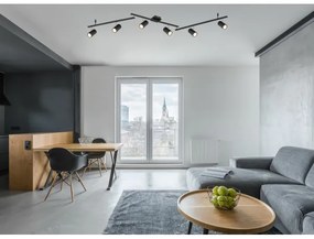 Globo 57910-6B - Faretto ROBBY 6xGU10/35W/230V nero