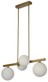 Lampadario a sospensione con supporto rigido KAMA 4xG9/28W/230V