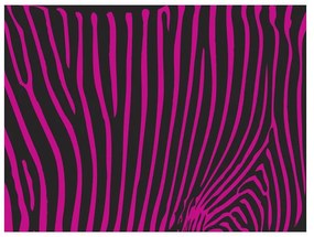 Fotomurale Zebra pattern (viola)