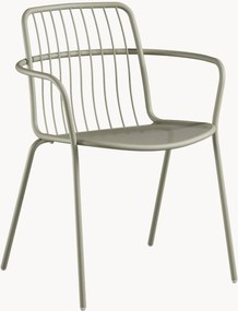 Set di 2 sedie da giardino con braccioli Alisea
