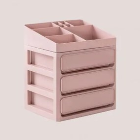 Organizer Makeup Con Cassetti Rachels Rosa Chiaro - Sklum