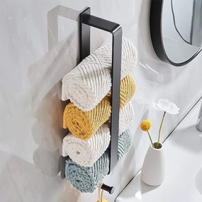 Portasciugamano da bagno Black