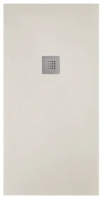 Piatto Doccia 80x80 Effetto Pietra "Tenerife" Crema