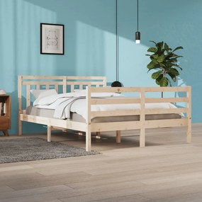 Giroletto in legno massello 160x200 cm