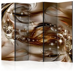 Paravento  Chocolate Tide II [Room Dividers]  Colore Marrone, Dimensioni e Misure 225x172