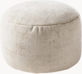 Pouf in velluto tessuto a mano Nova