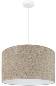 Brilagi - Lampadario a sospensione con filo BOUCLE ROLLER 1xE27/15W/230V diametro 45 cm marrone