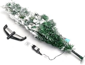 Aigostar - Albero di Natale LED per esterni 125 LED/6W/230V/8 funzioni 120 cm IP44 bianco caldo