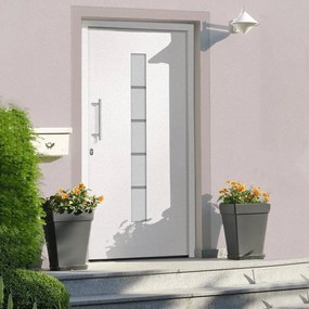 Porta Dıngresso İn Alluminio E Pvc Bianco 100x200 Cm /