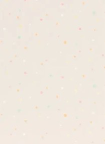 Majvillan Carta da parati Stardust - Lovely Pastel Pink