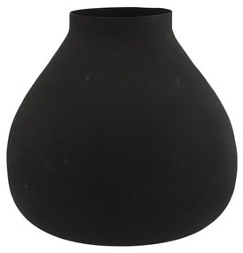 Tikamoon - Vaso in metallo nero Alois 25 cm