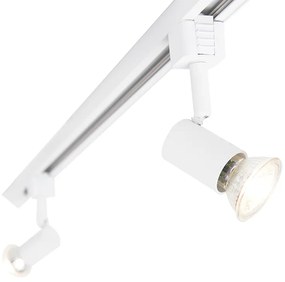 Sistema a binario intelligente bianco monofase 5 luci incl. Wifi GU10 - Jeany