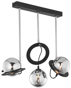 Jupiter 1895 - Lampadario su palo  PLANET 3xG9/10W/230V cromo opaco